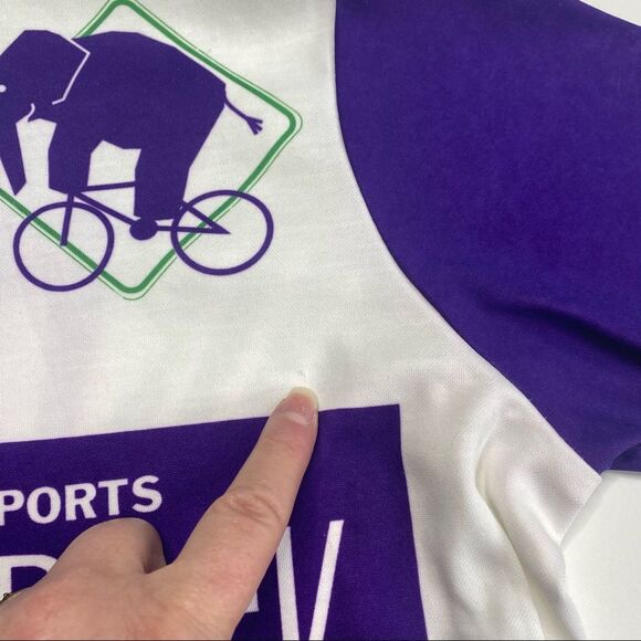 Vintage Inmotion Cycling Jersey Rocky Mountain Sports Elephant Rock M - Picture 4 of 12
